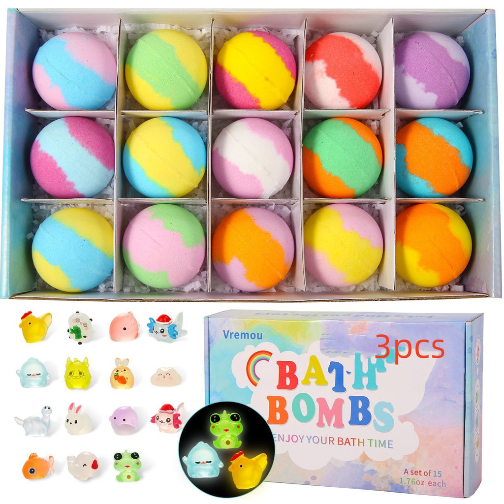 Bath Bombs for Kids with Toys Inside